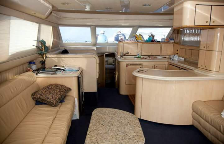 kitchen 60 footer yacht rental