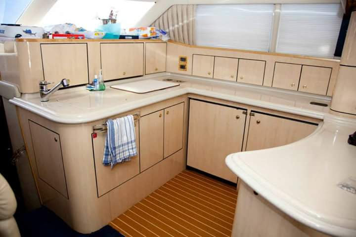 sea ray 60 foot kitchen complete