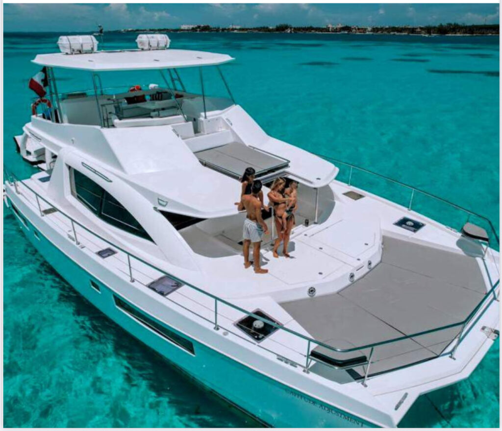 The nicest catamaran in Cozumel