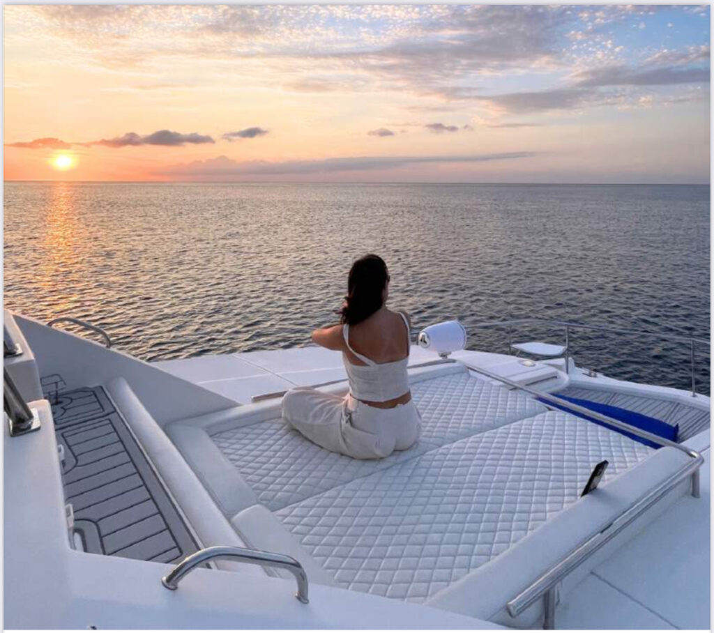 sunset cruise at most expensive catamaran in Cozumel