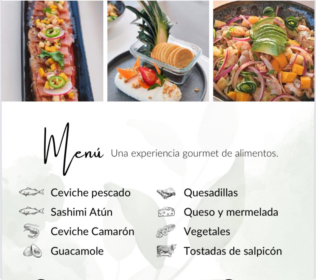 menu food most deluxe cat in island